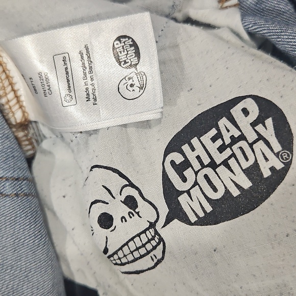 Cheap Monday Distressed Skinny Denim - Picture 4 of 7